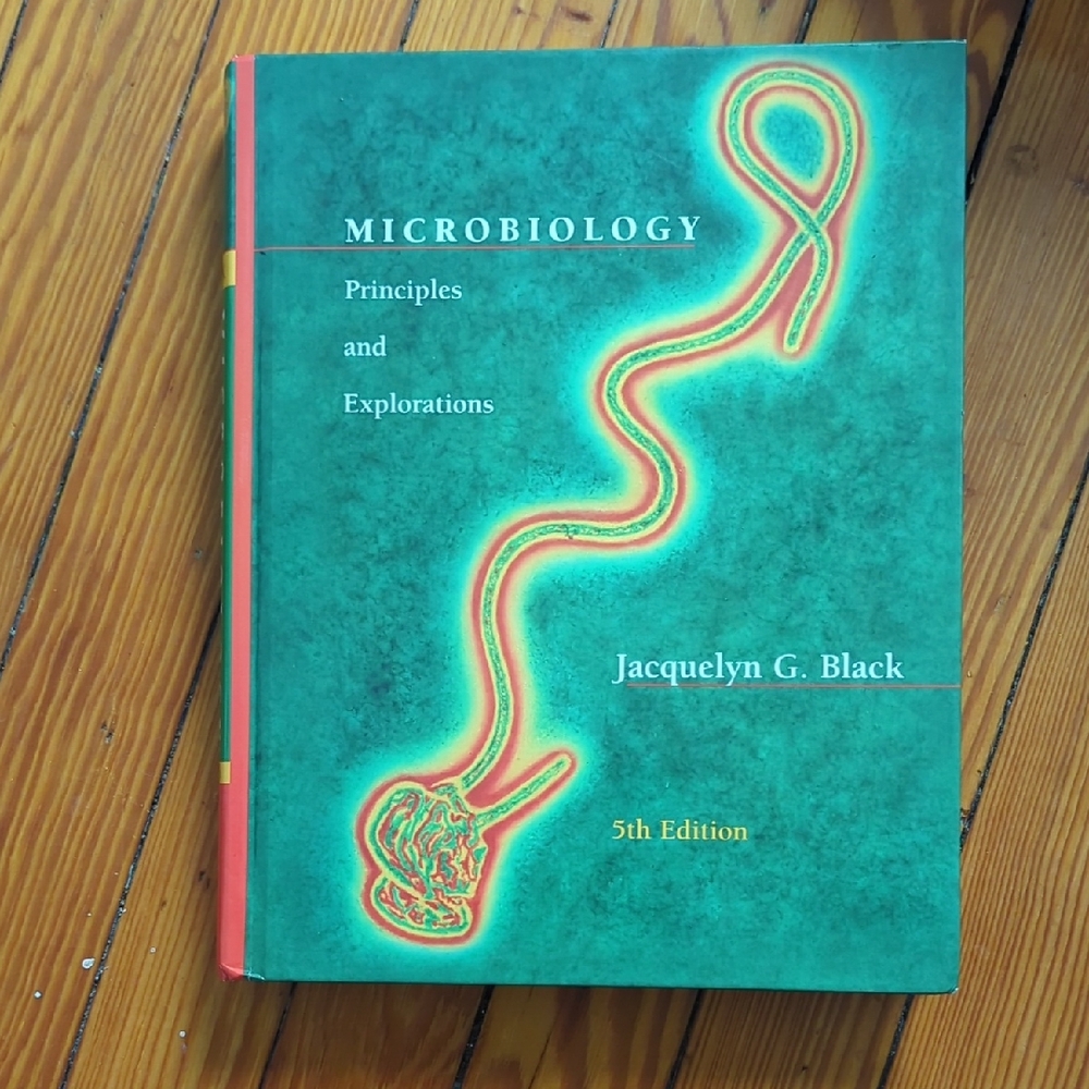Microbiology Principles and Explorations Textbook - 5th Edition - Like New